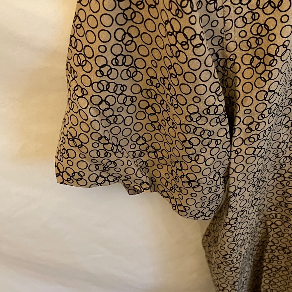 Nat Nast: Geometric Patterned Button Down Shirt- … - image 7